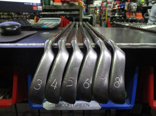 Used PING Eye 2 Red Dot 6pc Right Hand Iron Set 3-8i