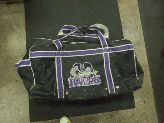 Used Full Size Custom Knights Hockey Equipment Bag