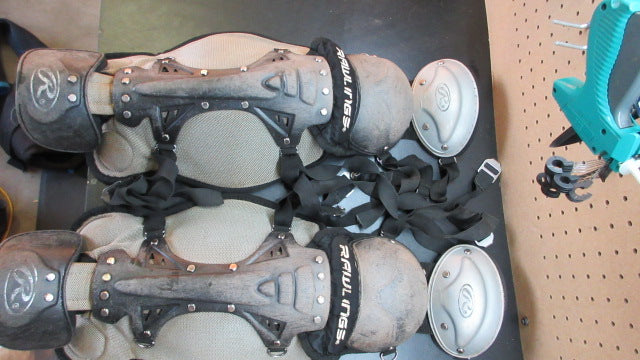 Load image into Gallery viewer, Used Rawlings Catchers Shin Guards
