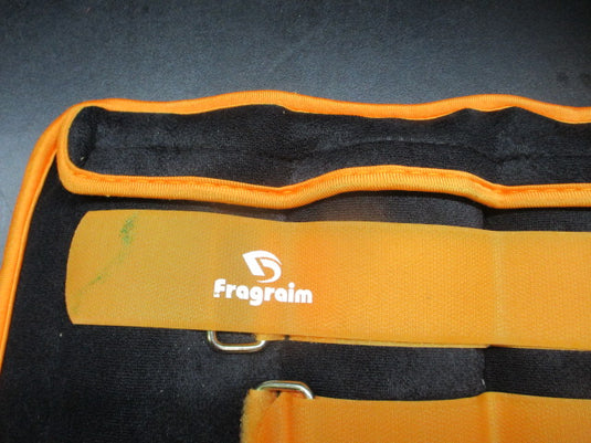 Used Fragraim Adjustable Ankle Weights 1-20 LBS Pair with Removable Weight