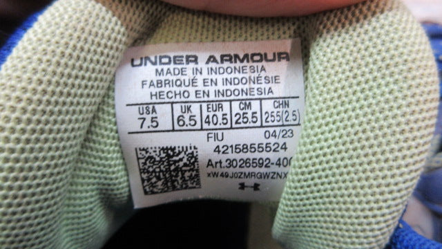 Load image into Gallery viewer, Used Under Armour Harper 8 Mid RM Baseball Cleats - Size 7.5
