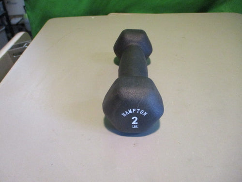 Used Hamptom Neoprene 2LB Dumbbell