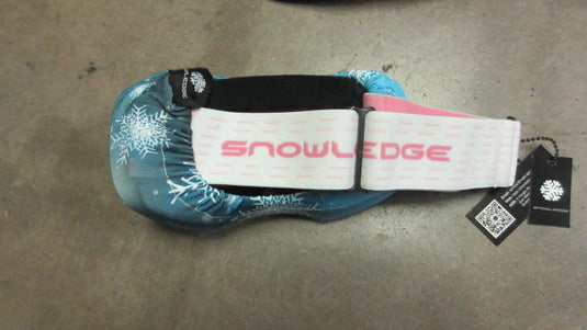 New Snowlodge Icyvanes Ski Goggles - Matte White/ Rose Silver