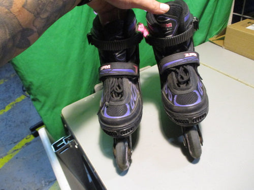 Used ZPM ABEC-7 Size Adjustable 1-4 In line Skates