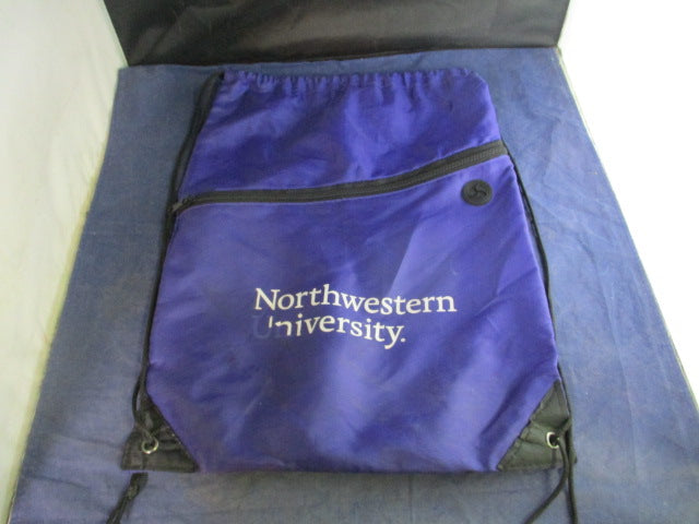 Load image into Gallery viewer, Used Northwestern University Drawstring Bag
