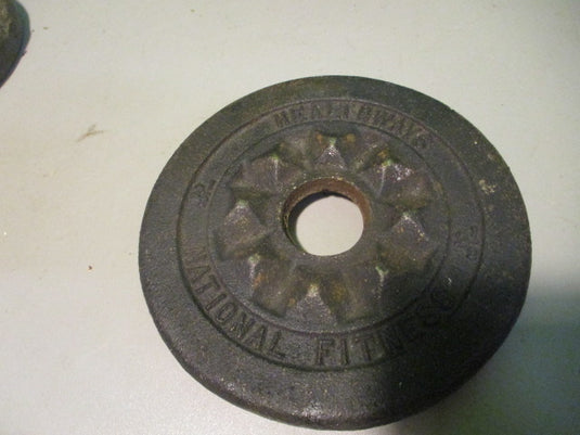 Used National Fitness 7.5LB Standard Weight Plate