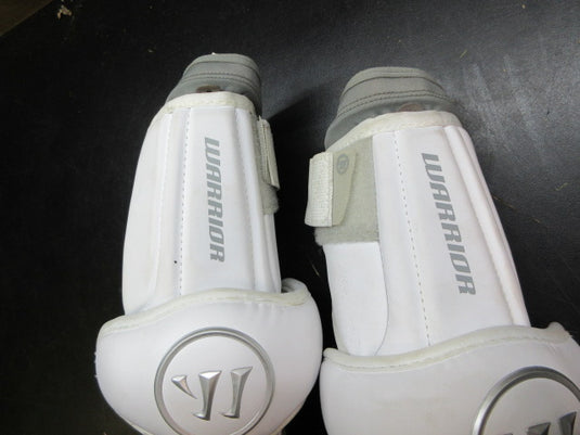Used Warrior Burn Lacrosse Elbow Guards - Size Large