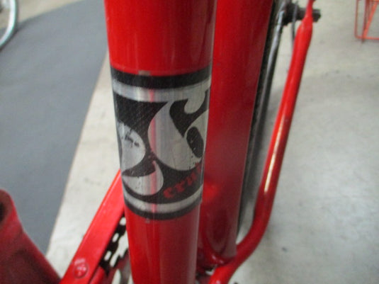 Used Budweiser 26" Red Beach Cruiser Bicycle