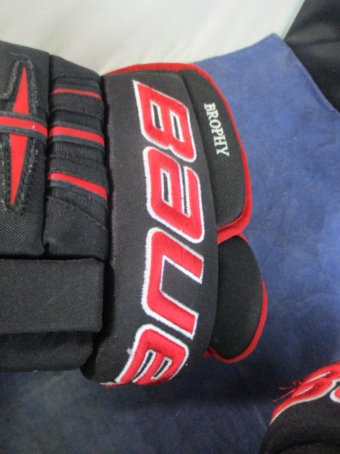 Used Bauer 4-Roll Pro 15" Senior Hockey Gloves