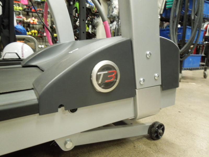 Load image into Gallery viewer, Used Life Fitness T3 Treadmill With Go Console Small indent on belt
