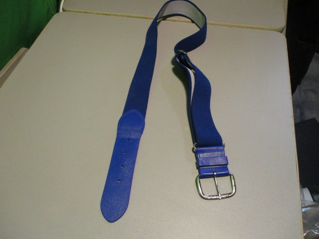 Load image into Gallery viewer, Used All-Star Adult Blue Baseball Belt
