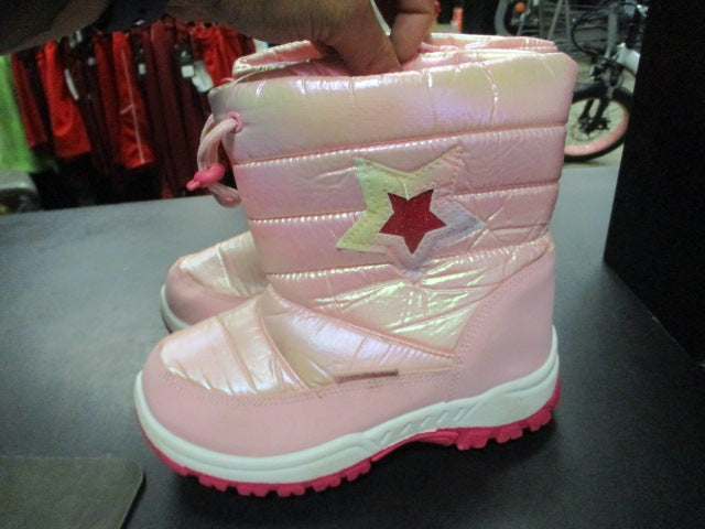 Load image into Gallery viewer, Used Rugged Bear Size 1 Girls Winter Boots
