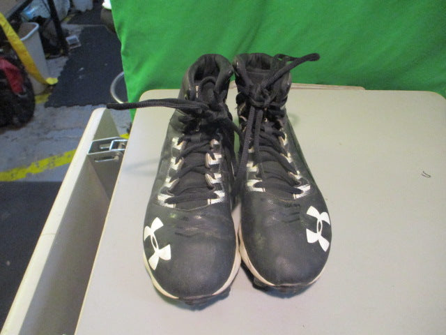 Load image into Gallery viewer, Used Under Armour Youth 2.5 High Top Cleats
