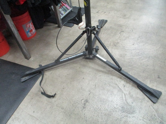 Used SKLZ Hit-A-Way Portable Baseball Training-Station Swing Trainer with Stand