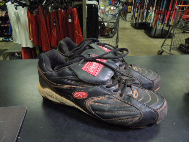 Load image into Gallery viewer, Vintage Used Rawlings Clubhouse Coolflex Baseball Cleats Size 12
