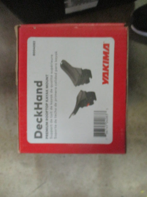 YAKIMA, DeckHand Roof Mounted Boat Rack for Vehicles, One Size Set of Mounts