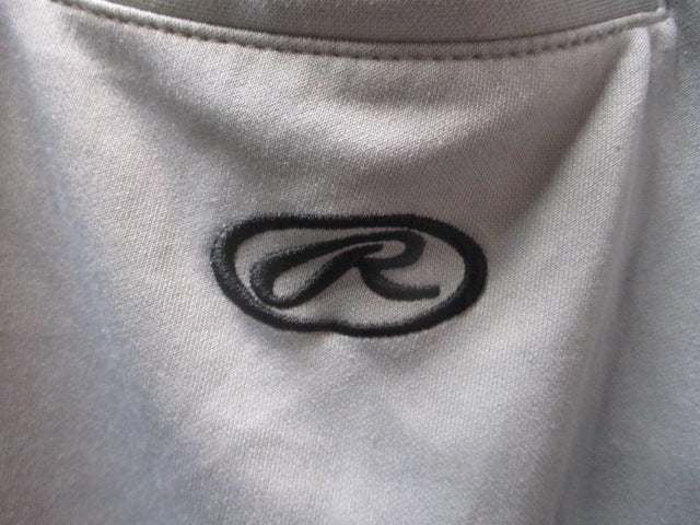 Load image into Gallery viewer, Used Rawlings Grey Open Bottom Pants Adult Size Large

