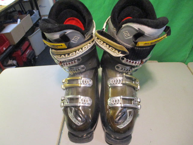 Load image into Gallery viewer, Used salomon idol 8 80 Energyzer Size 7 Downhill Ski Boots
