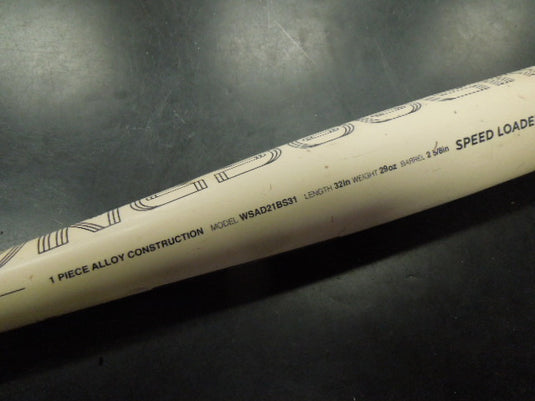 Used Warstic Bonesaber Speedloaded One Piece BBCOR Baseball Bat 32 in 29 oz -3
