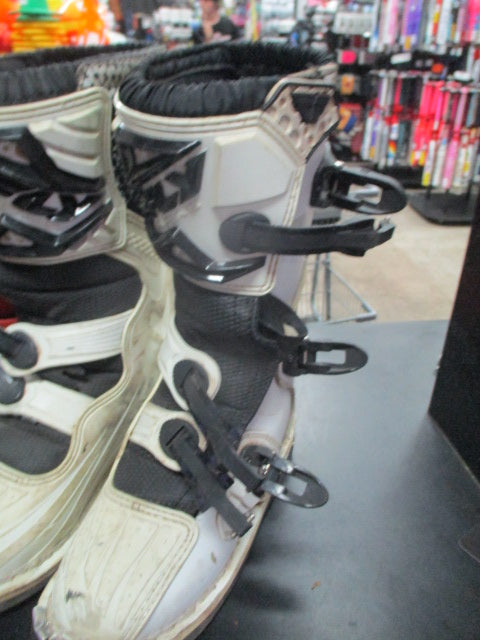 Used Fly Racing Maverick MX Boots Size Youth 4