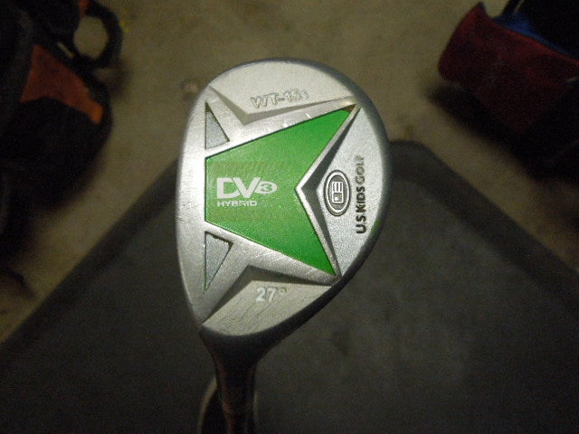 Load image into Gallery viewer, Used U.S. Kids Golf DV3 Left Hand Hybrid Club WT-15s 27º
