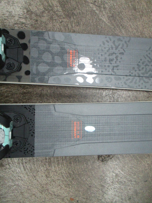 Used Volkl Secret 92 149Cm Downhill Skis W/ Salomon Bindings