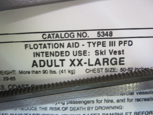 Load image into Gallery viewer, Used Stearns Infinity Life Jacket - Size Adult XX-Large
