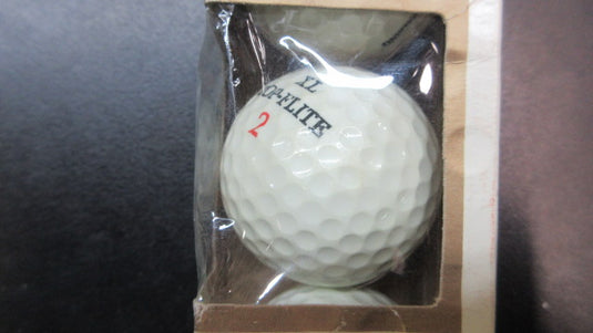 Vintage Spalding Top-Flite XL Golf Balls Set Of 3