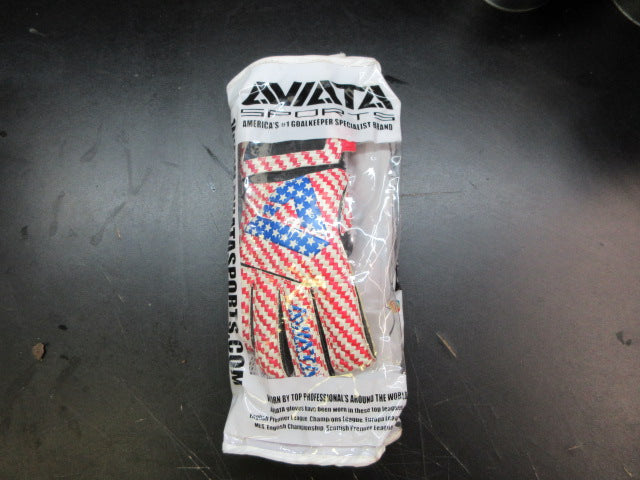 Load image into Gallery viewer, Used Aviata Viper Carbon Soccer Goalkeeper Gloves - Size 5

