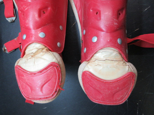 Load image into Gallery viewer, Used Louisville Slugger TPX Catchers Shin Guards - Youth
