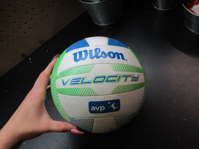 Load image into Gallery viewer, Used Wilson Velocity AVP Volleyball
