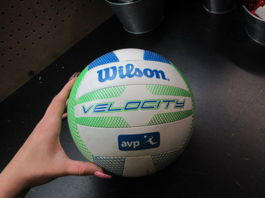Used Wilson Velocity AVP Volleyball