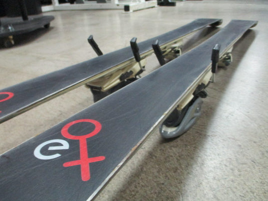 Used Dynastar Exclusive Fluid 153cm Skis w/ Fluid Bindings