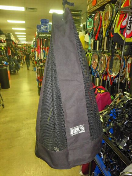 Load image into Gallery viewer, Used Sporting Goods Store Mesh Ball Bag with Cinch Closure
