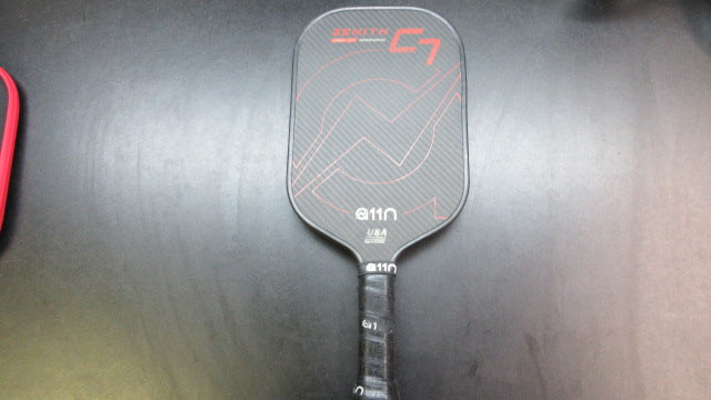 Load image into Gallery viewer, Used A11N Zenith Pro Spin Carbon Fiber Pickleball Paddle
