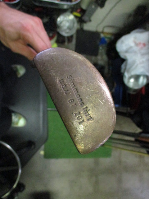 Vintage Pat Simmons Inc.U.S.A. Model GT-201 Right Hand Mallet Putter