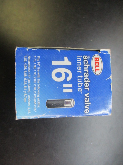 Load image into Gallery viewer, Bell Schrader Valve Inner Tube - 16&quot; x 1.75 - 2.25&quot;
