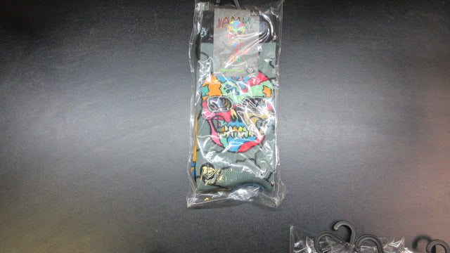 Load image into Gallery viewer, James Arthur Green Skull Long Socks - Size Large 9-12
