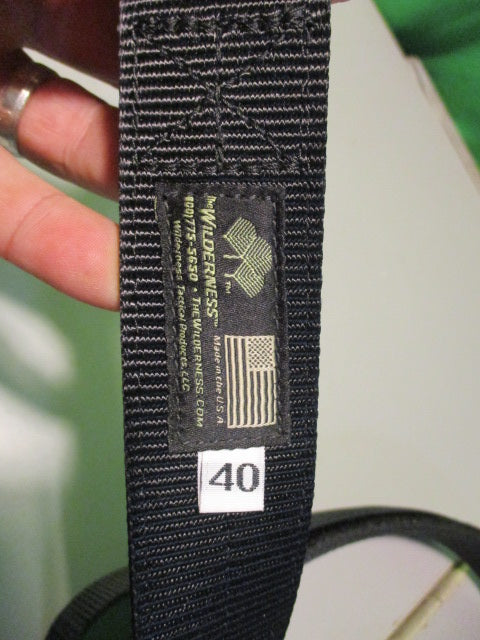 Used The Wilderness Tactical Instructor Belt – Black