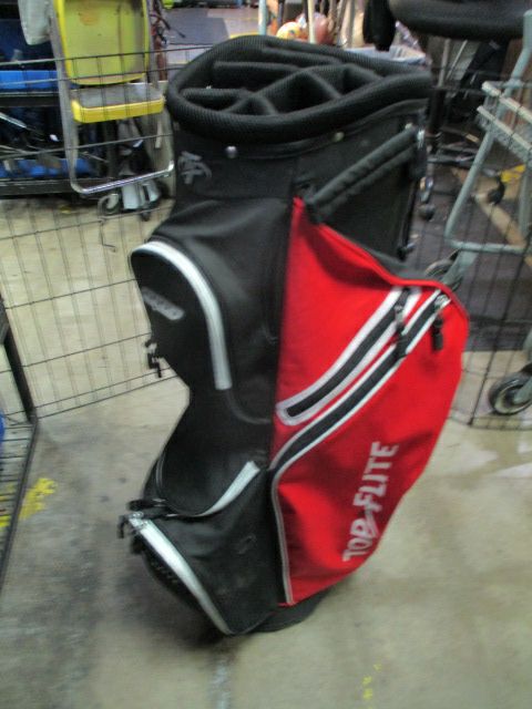 Used Top Flite Cart Bag in Red