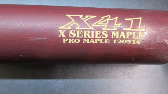 Used Professional Zinger X Series Pro Maple 33 " Wood Bat
