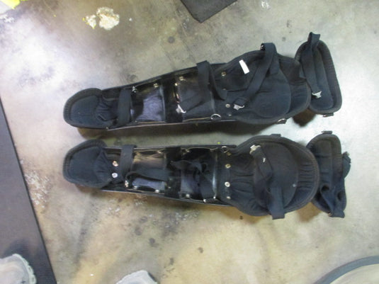 Used All-Star LG15DN Catcher's Shin Pads