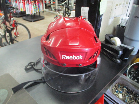 Used Reebok Hockey Helmet Size 6 7/8 - 7 3/8