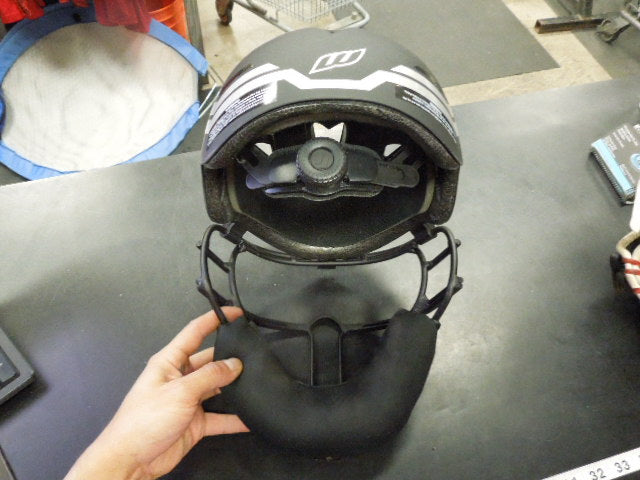 Load image into Gallery viewer, Used Worth Legit Slowpitch Pitchers Mask Helmet
