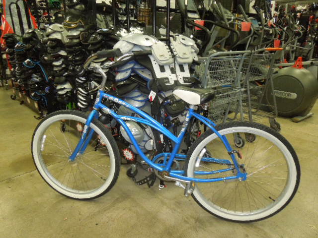 Load image into Gallery viewer, Vintage Electra Hawaii Girls Blue Beach Cruiser
