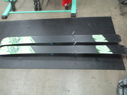 Used K2 Sidestash 174Cm Downhill Powered Skids W/ Salomon Bindings