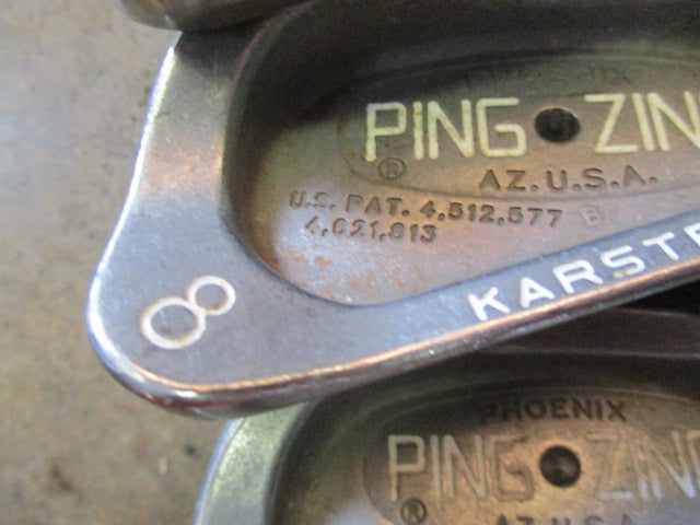 Load image into Gallery viewer, Used Ping Zing Black Dot Iron Set 3-9 Sand Wedge (Need Re-Grip)
