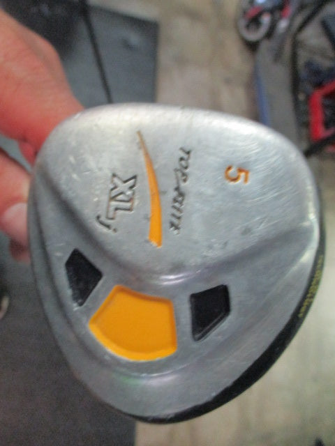 Used Top Flite XLJ Junior Golf Set Driver,5W,5H,5,7,9 Iron - LH