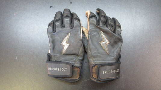 Used Bruce Bolt Batting Gloves - Size Youth Large