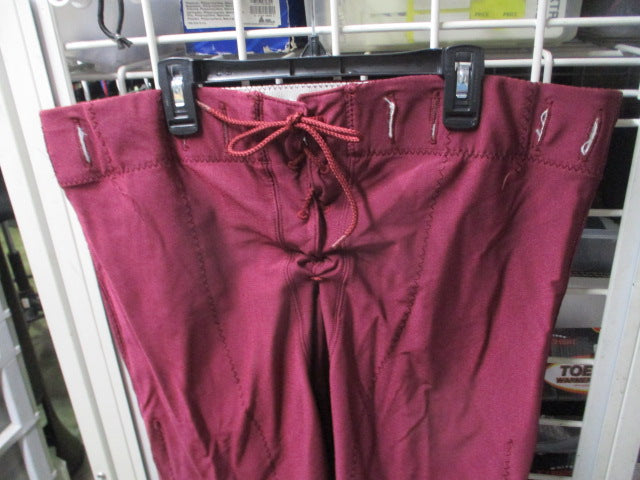 Load image into Gallery viewer, Used Adult Maroon Football Pants No Pads (size not marked)
